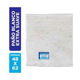 Paño Blanco Extra Suave Banderita Un