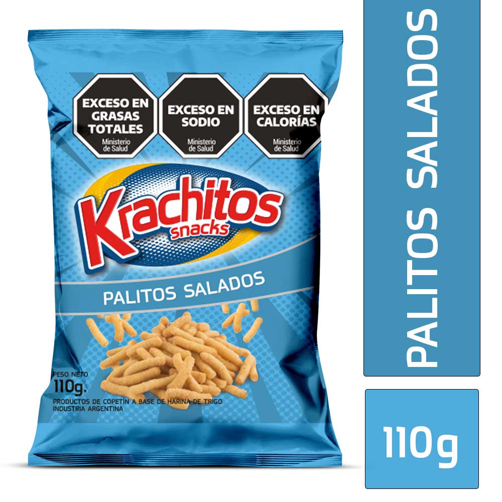 Palitos Salados Nvo.Oct Krachitos 110 Grs
