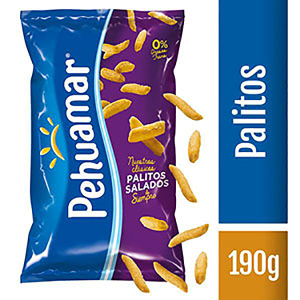 Palitos Salados Nvo.Oct Pehuamar 165 Grs