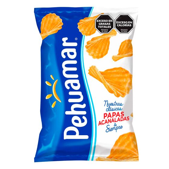 Papas Fritas Acanaladas Pehuamar 420 Grs