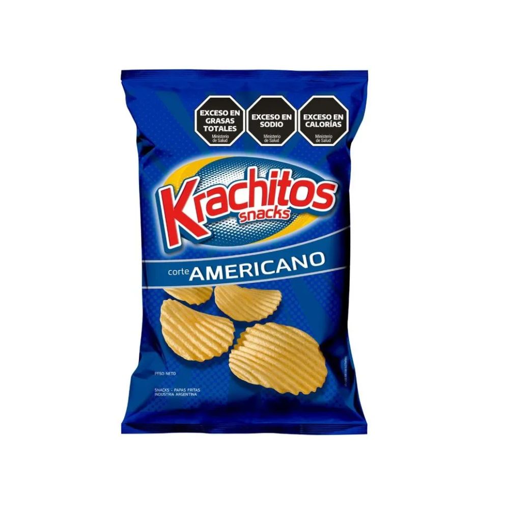 Papas Fritas C/Americano Nvo.Oct Krachitos 105 Grs