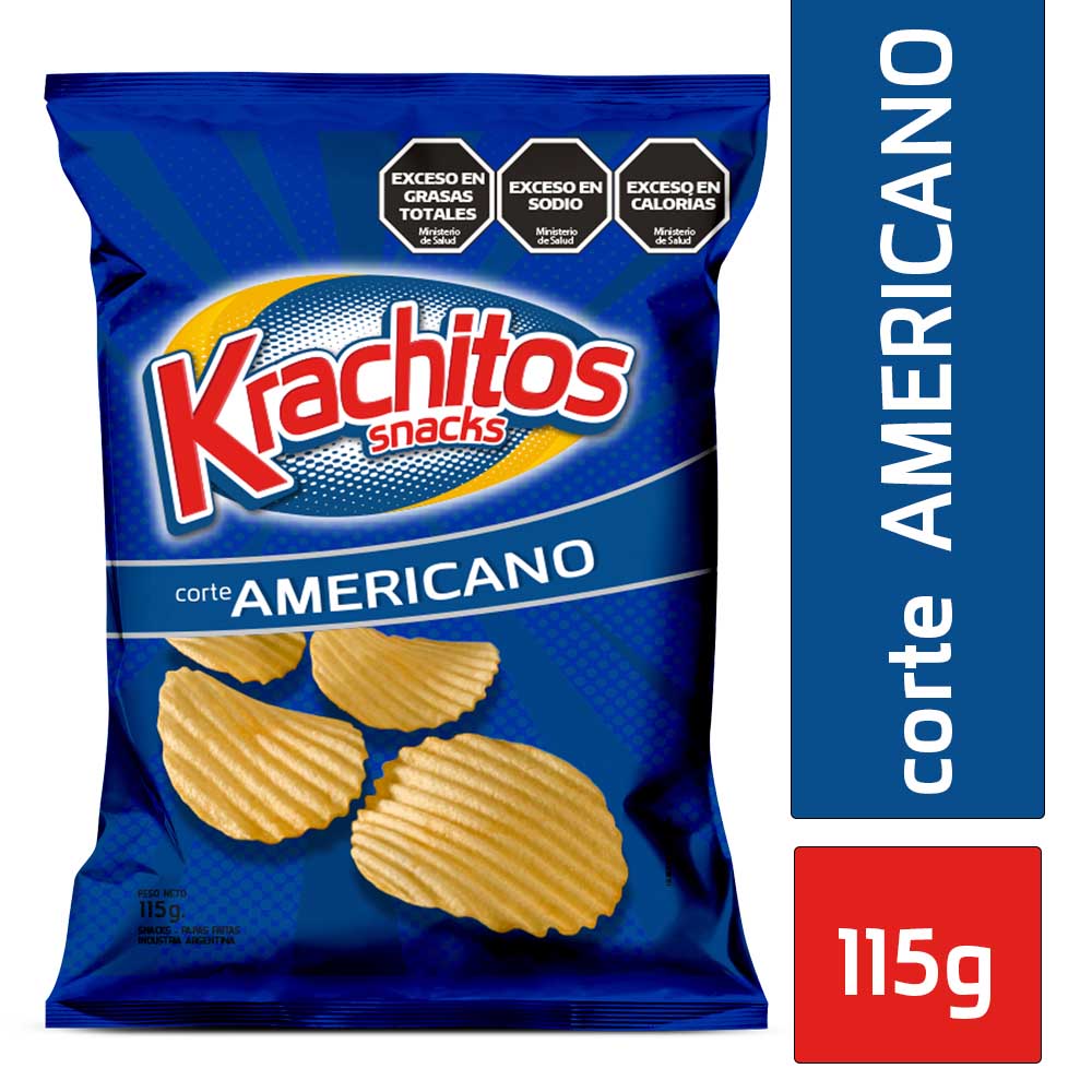 Papas Fritas C/Americano Nvo.Oct Krachitos 115 Grs