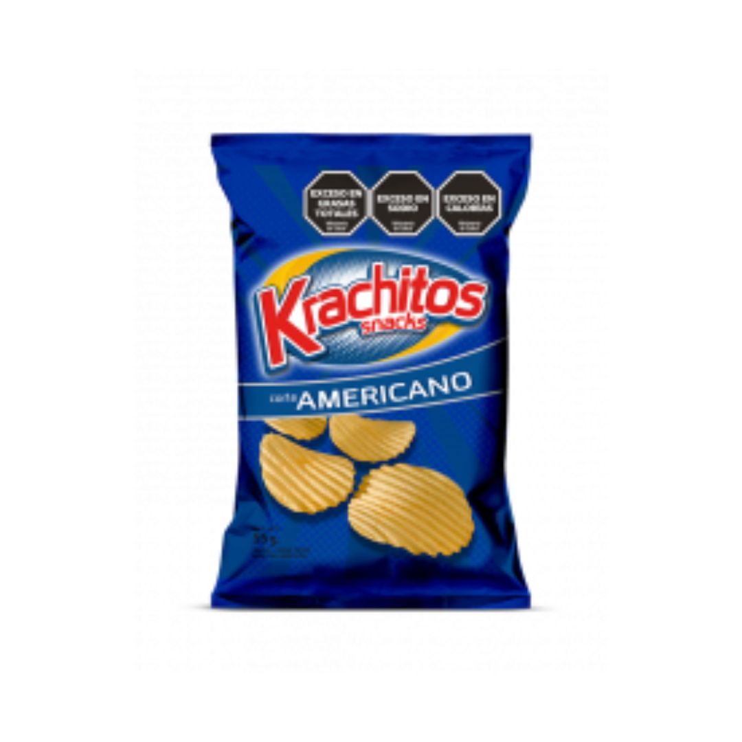 Papas Fritas C/Americano Nvo.Oct Krachitos 275 Grs