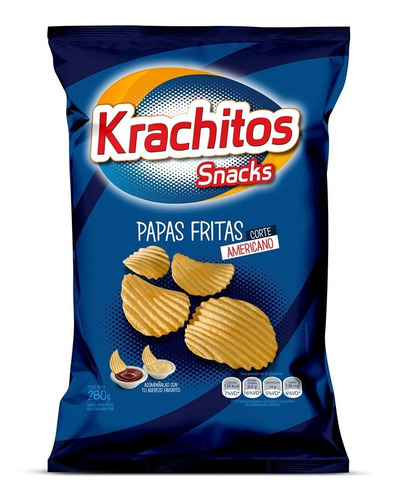 Papas Fritas C/Americano Nvo.Oct Krachitos 50 Grs