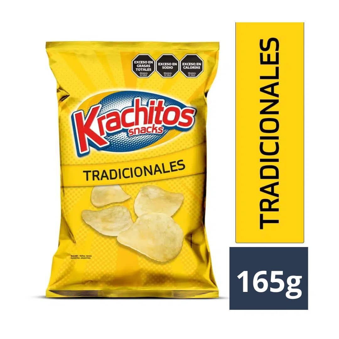 Papas Fritas C/Tradicional NvoOc Krachitos 165 Grs