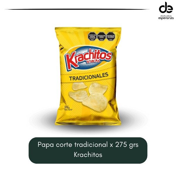 Papas Fritas C/Tradicional NvoOc Krachitos 275 Grs