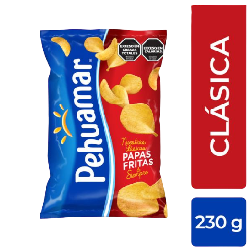 Papas Fritas Clasicas Pehuamar 420 Grs