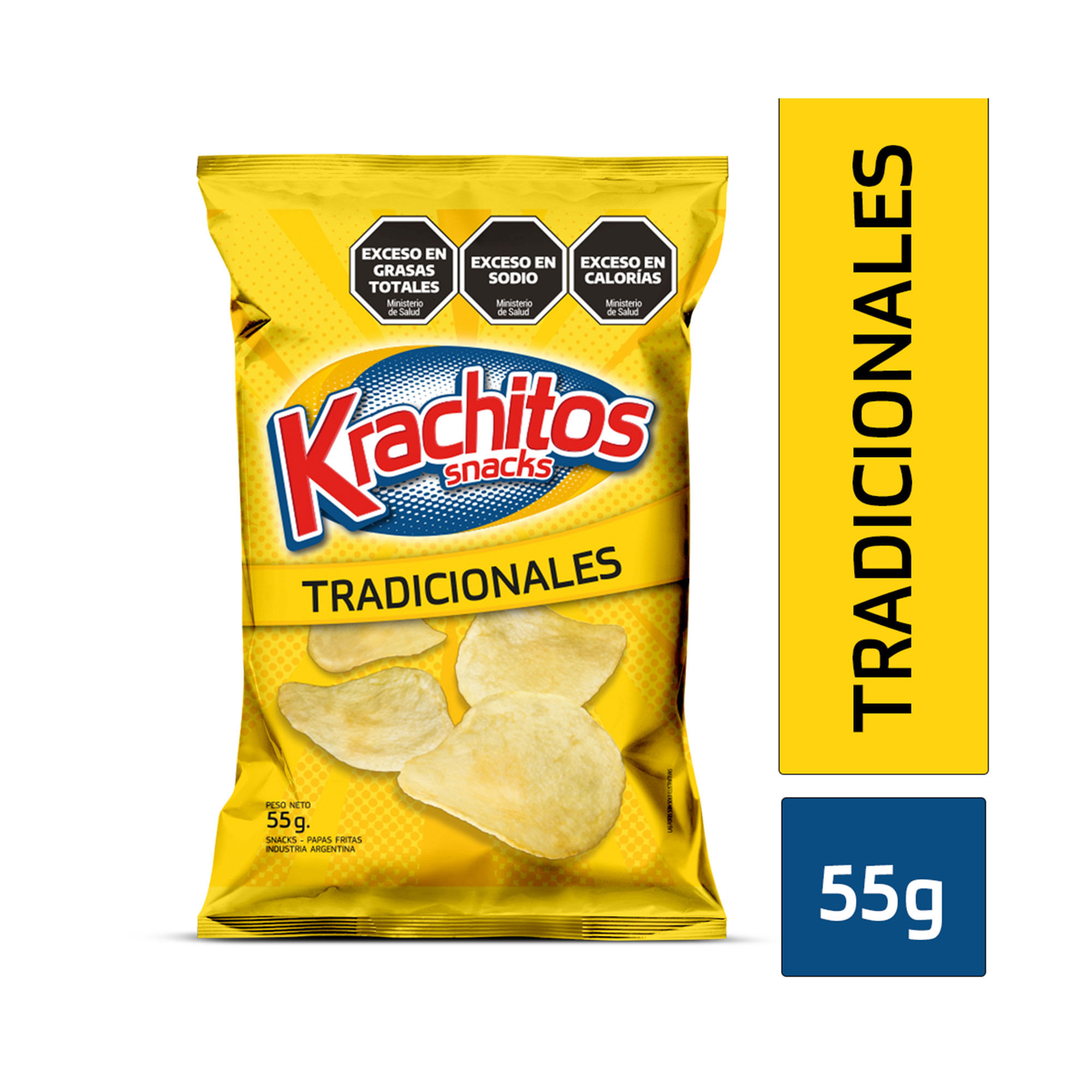 Papas Fritas Pay Nva.Oct Krachitos 55 Grs