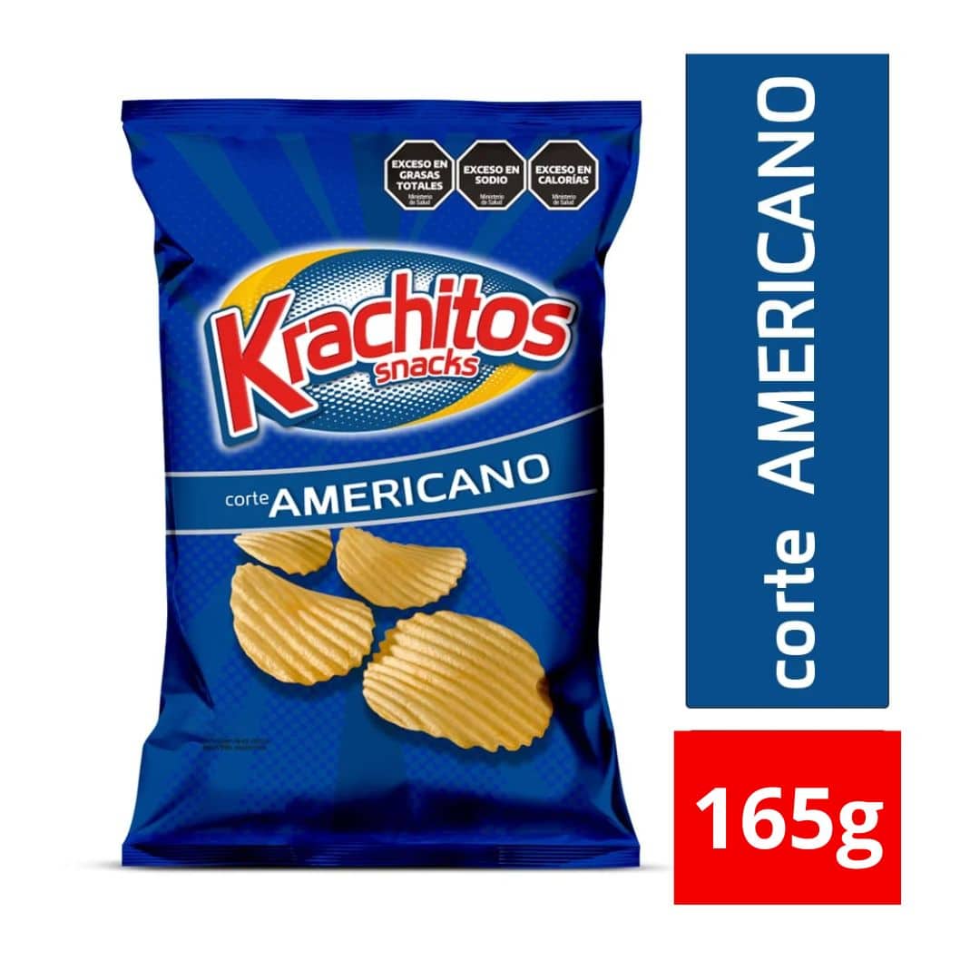 Papas Fritas X-Treme Hot Krachitos 55 Grs