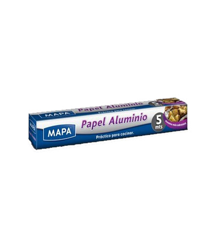 Papel Aluminio 5Mts Ecochep 1 Un