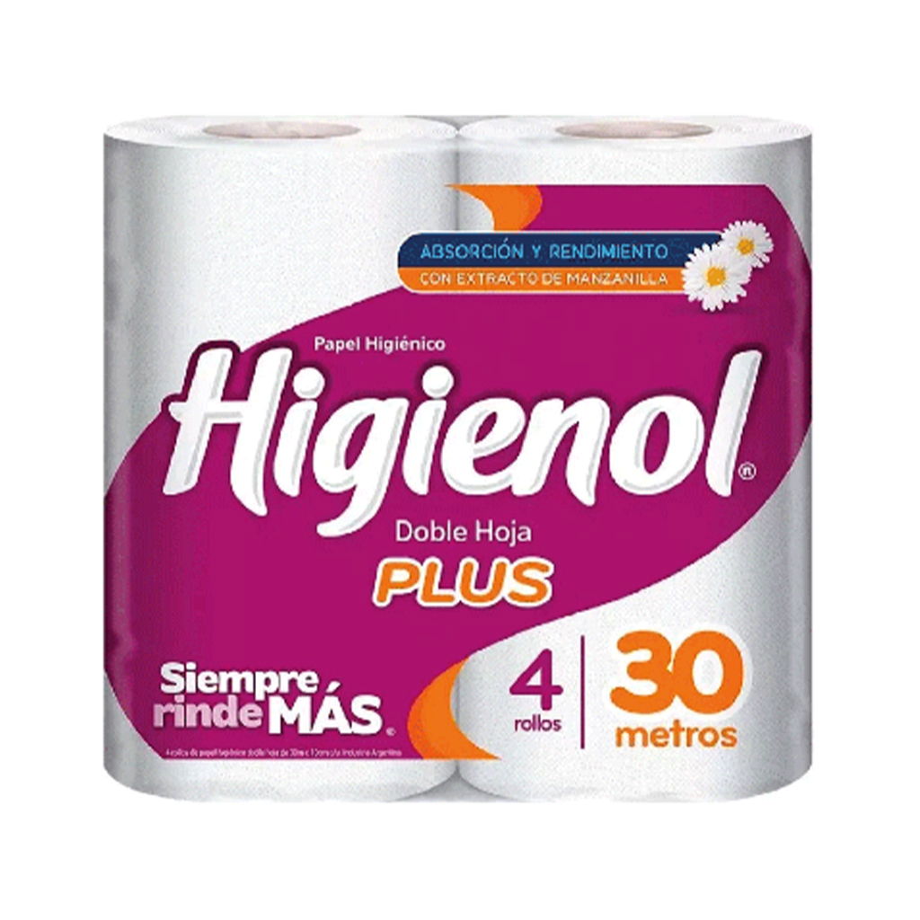Papel Hig. Blanco DH.30Mts Felpita 12 Un