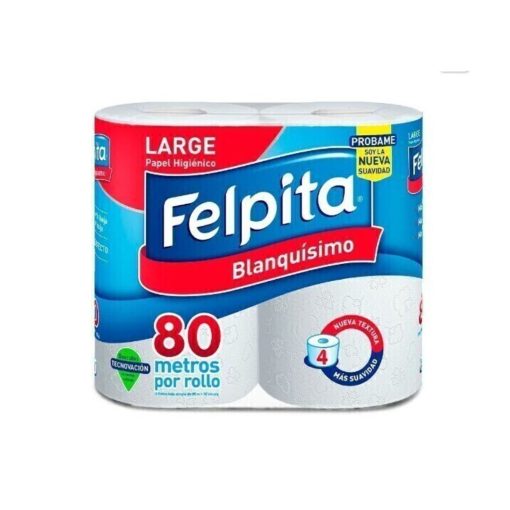 Papel Hig. Profesional SH 500Mts Felpita 4 Un