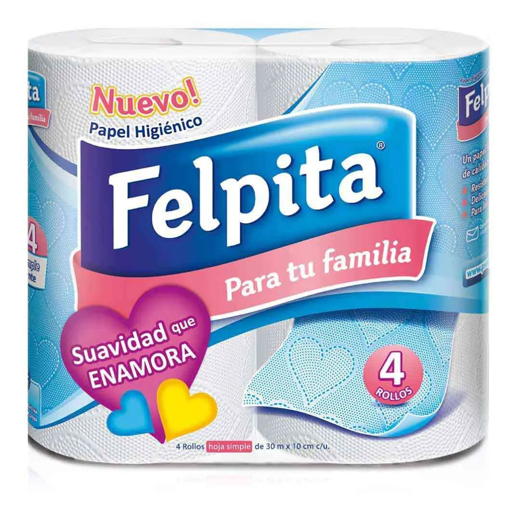Papel Hig. Superpack Para tu Familia Bc Felpita 24 Un