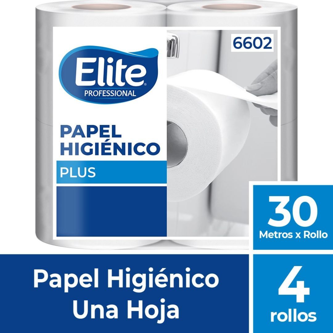 Papel Hig. Ultra Suave HD 30Mts Elite 4 Un