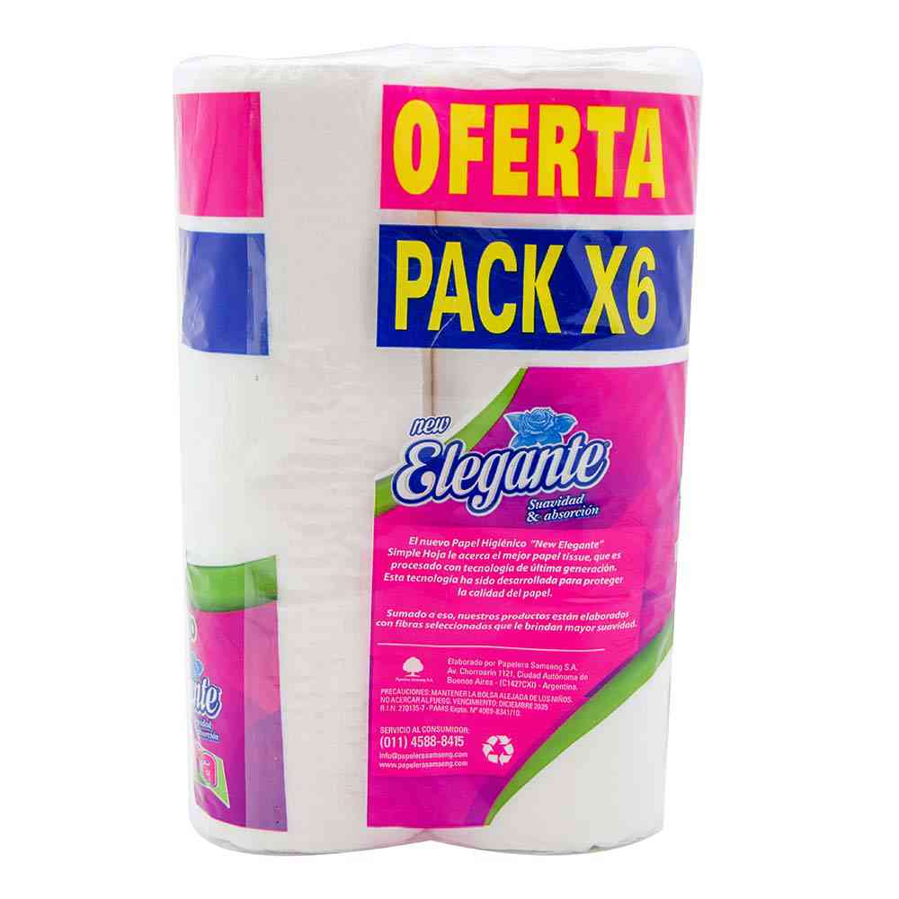 Papel Higienico Extra Blanco 30Mts Sulleg 6 Un