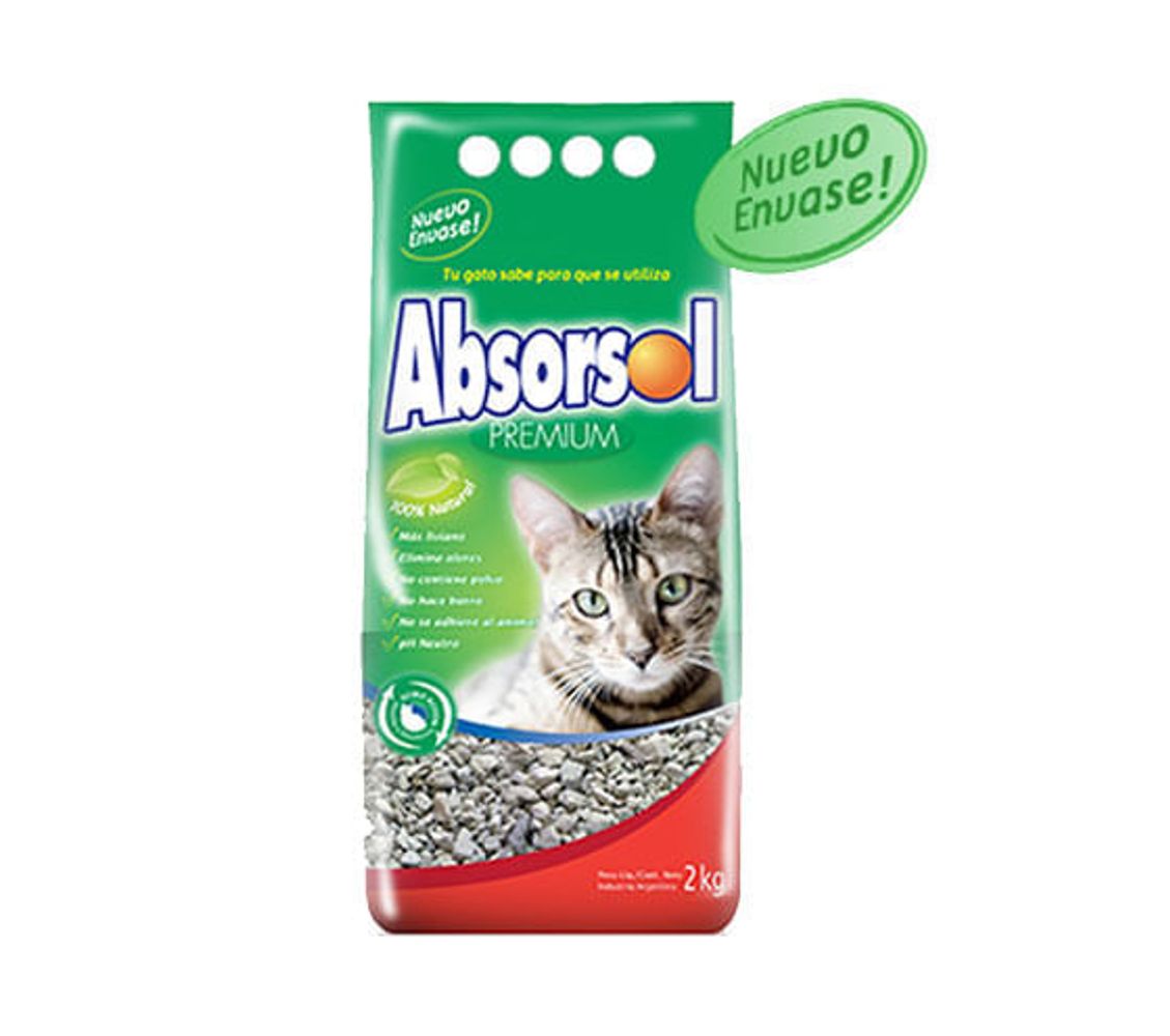 Piedritas Sanitarias Absorsol 2 Kgr