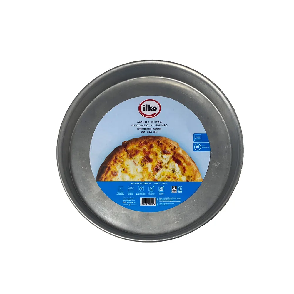 Pizzera Aluminio 22cm Ilko 1 Un