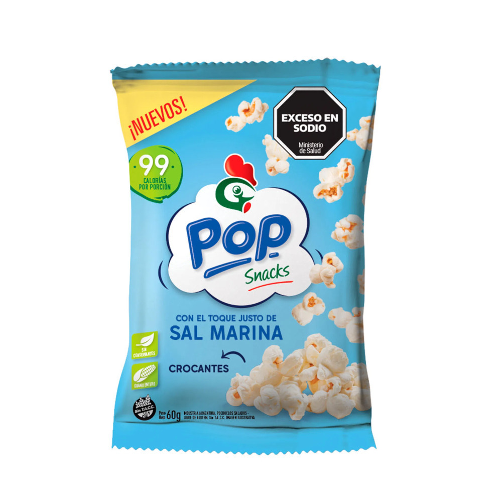 Pochoclos Suavemente Caramelizados Pop Snacks 50 Grs