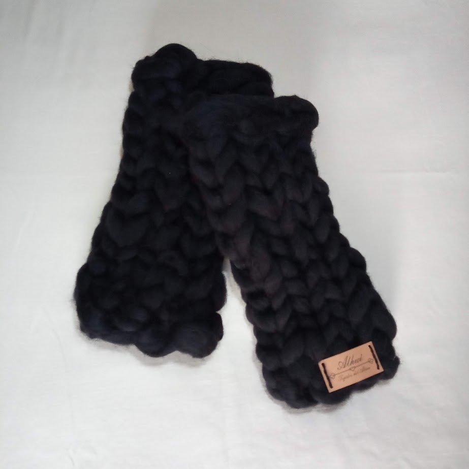 Polainas nordicas (color) lana 100% pura de oveja medidas 30cm de alto