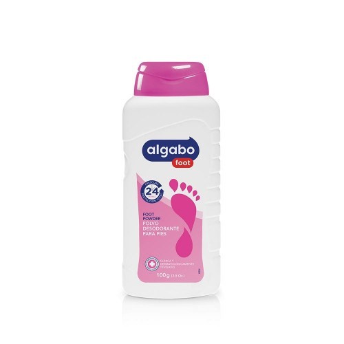 Polvo Desodorante P/Pies Mujer Algabo 100 Grs