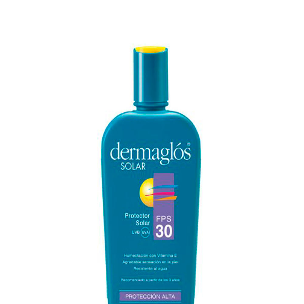 Protector Solar F30 Emulsion Dermaglos 200 ml