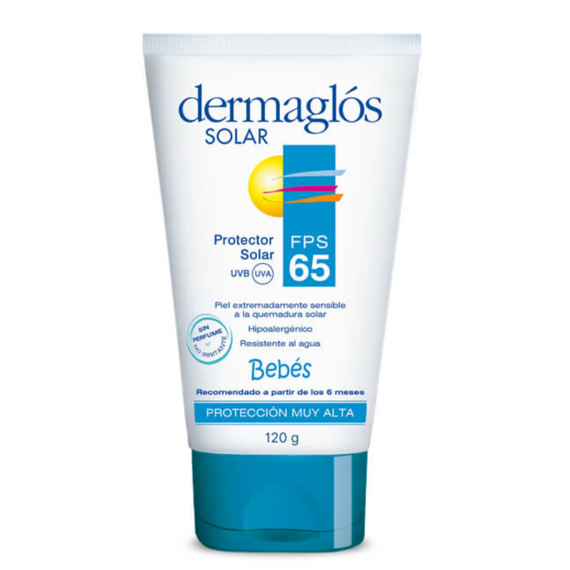 Protector Solar F65 Bebes Crema Dermaglos 120 ml