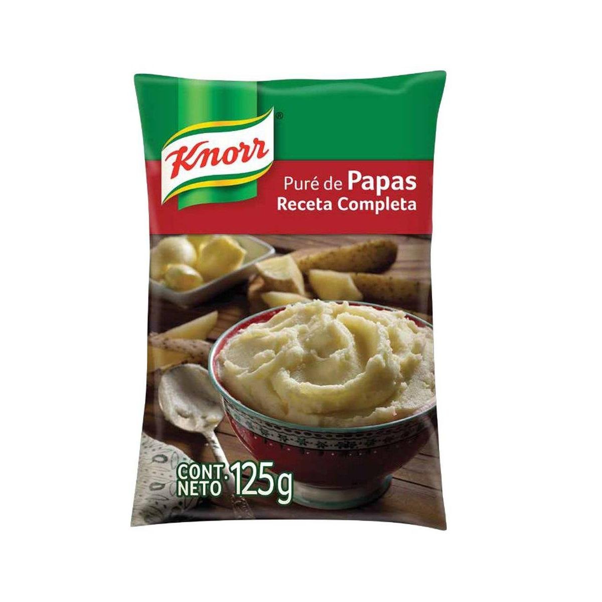 Pure De Papas Recete Completa Nva.Formu Knorr 125 Grs