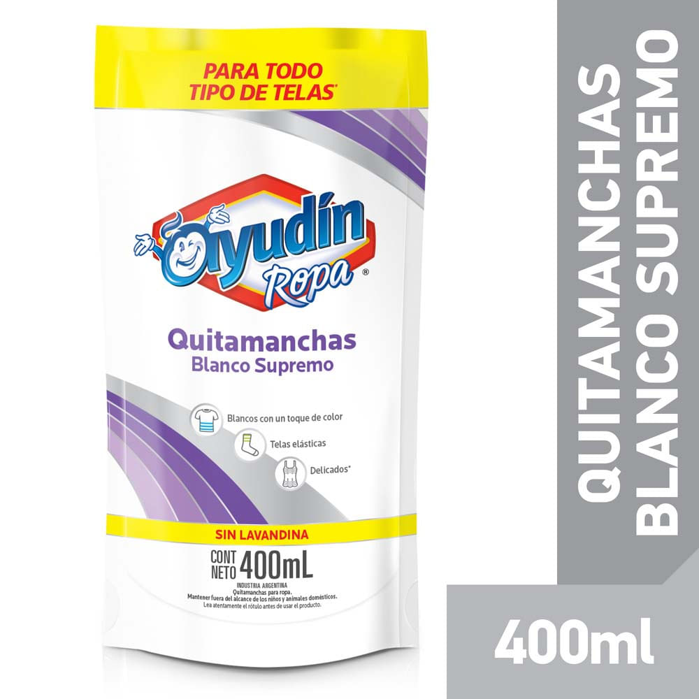 Quita Manchas Blanco Supremos DP Ayudin 400 ml