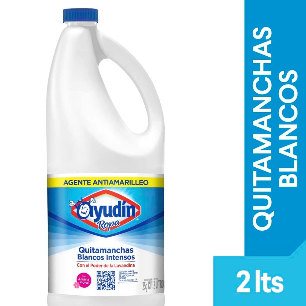 Quita Manchas Blancos Intensos Floral Ayudin 2 Lts