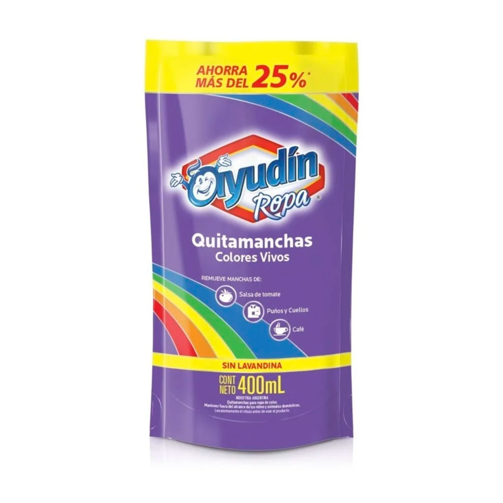 Quita Manchas Colores Vivos DP Ayudin 400 ml
