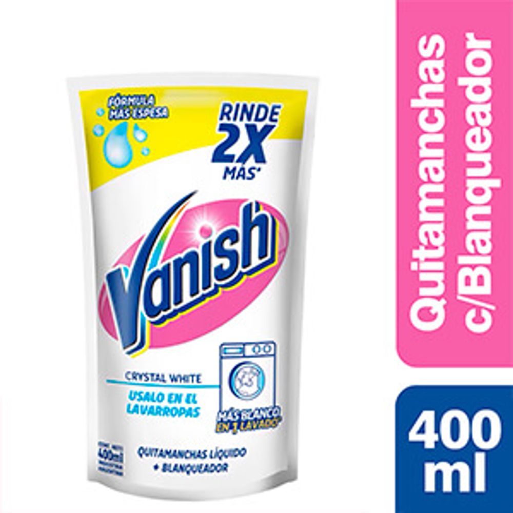 Quita Manchas Liq. White DP Vanish 400 ml