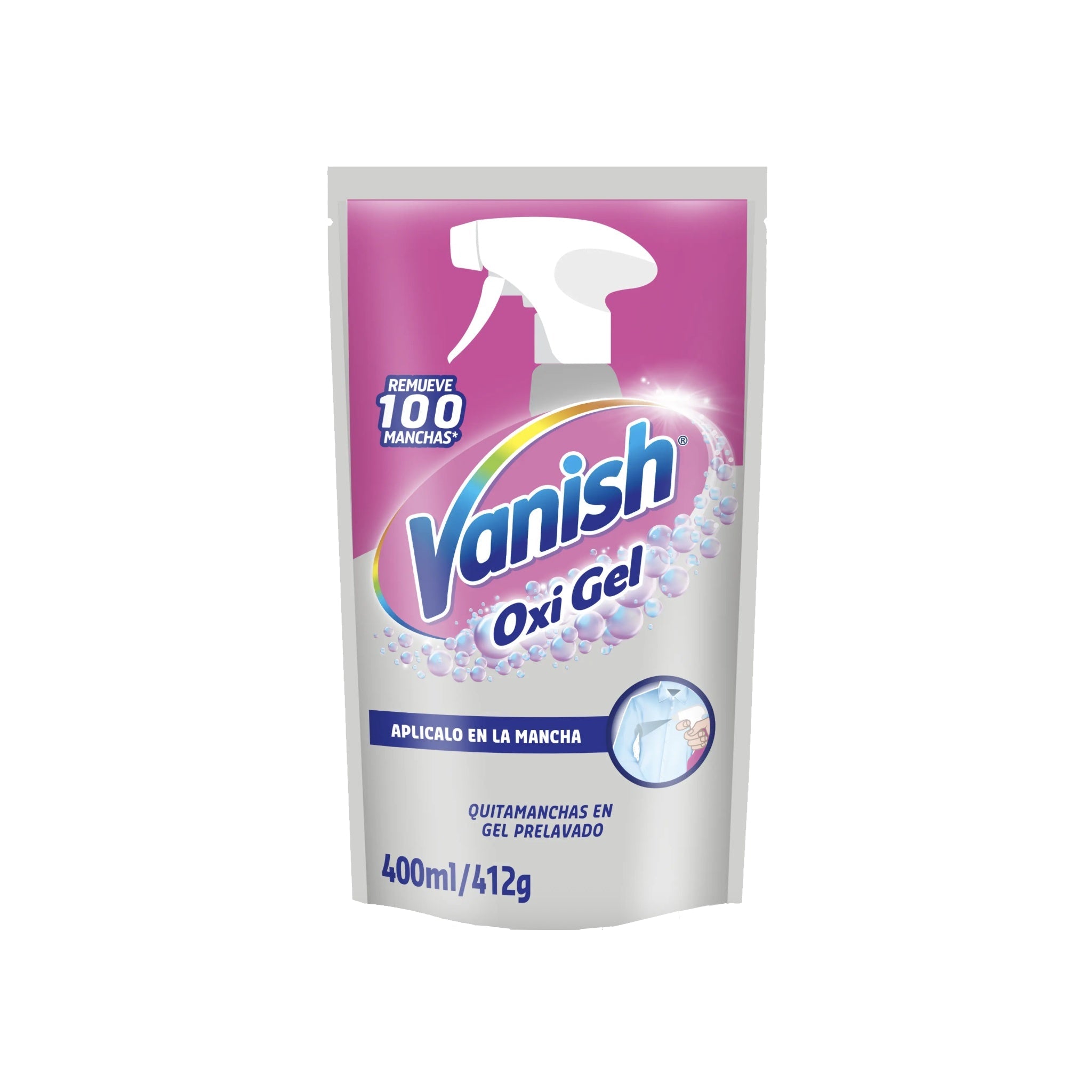 Quita Manchas Pre Lavado Oxi Gel DP Vanish 400 ml