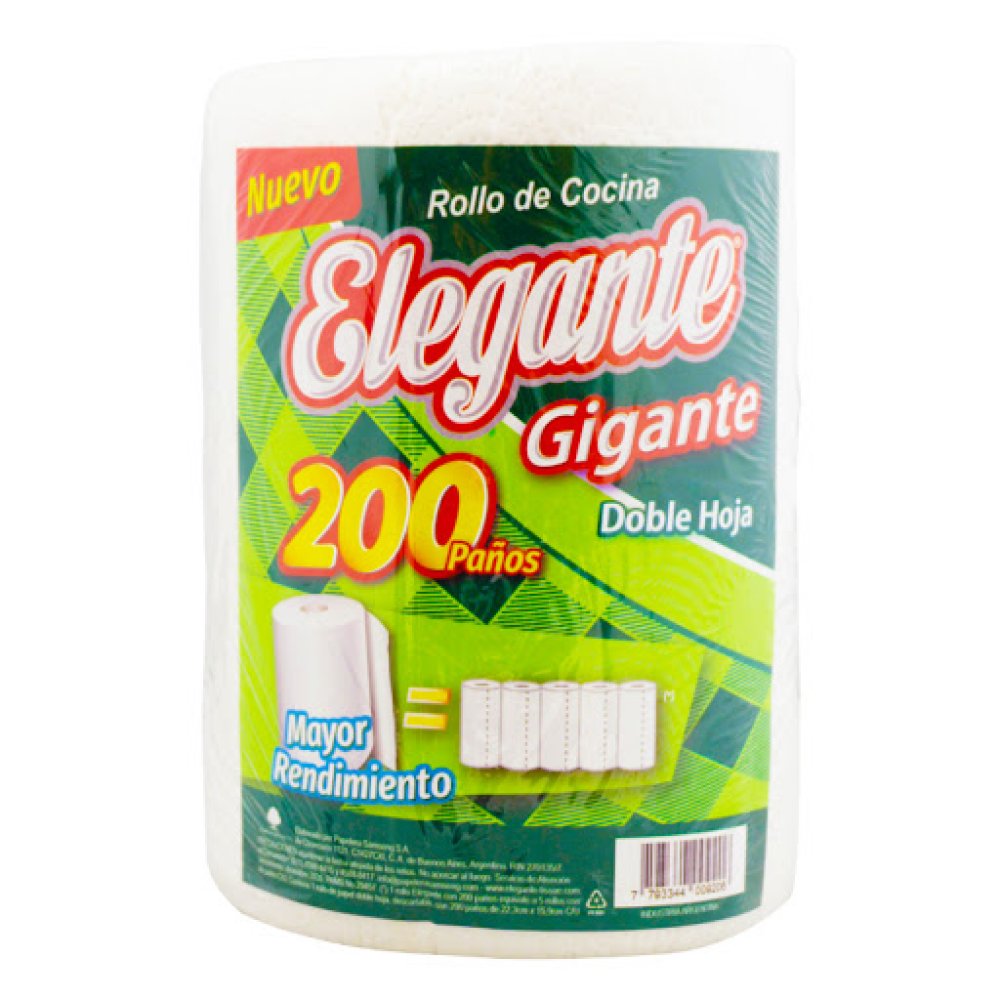 Rollo Cocina 200Paños Elegante 1 Un