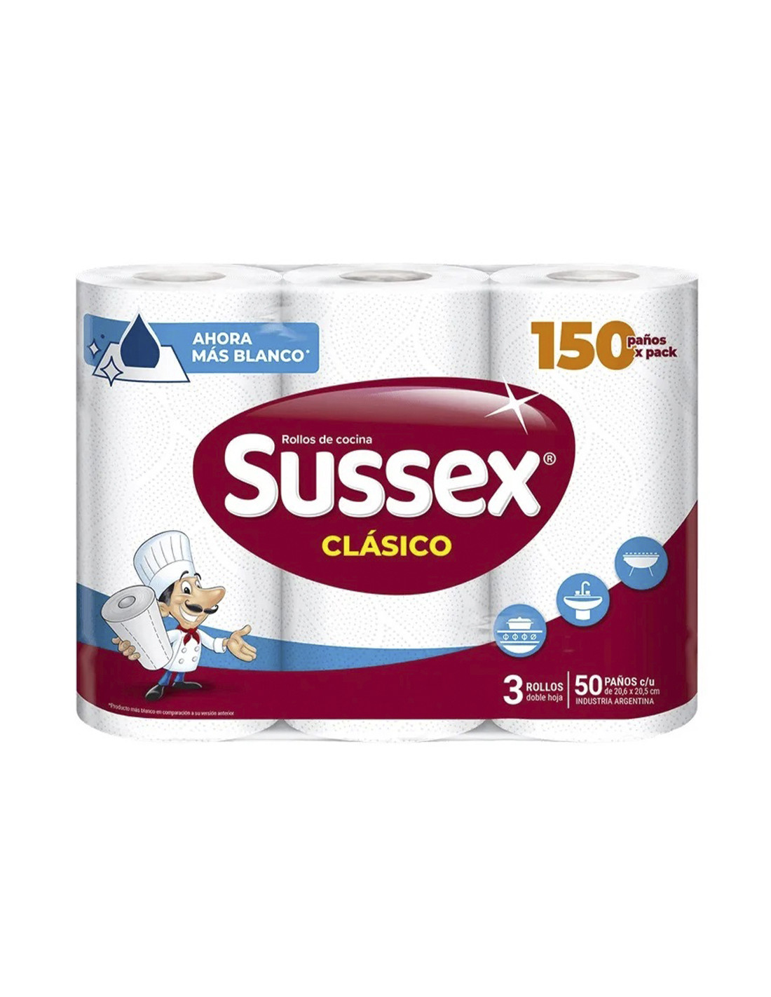 Rollo Cocina Clasico Absorbente Y Mas B Sussex 3 Un