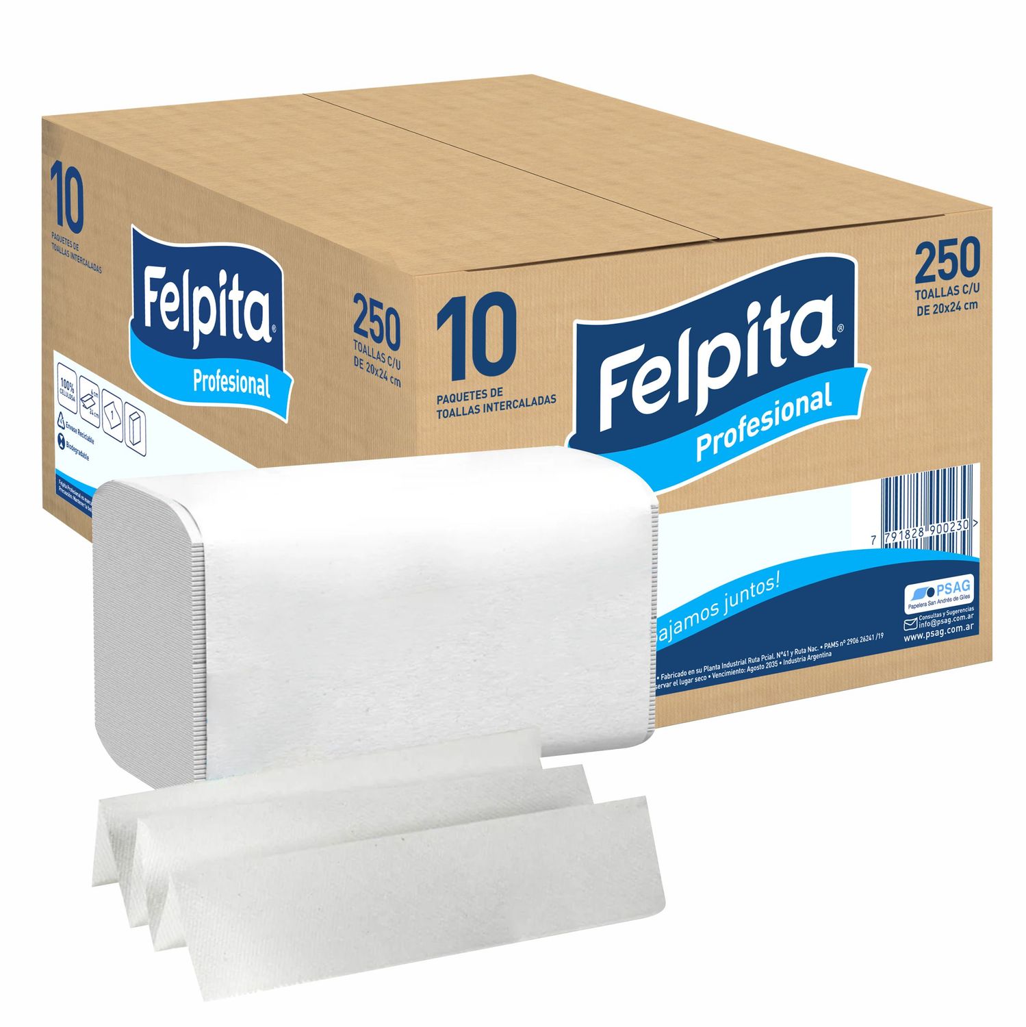 Rollo Cocina y Multiuso 200 Paños DH Felpita 1 Un