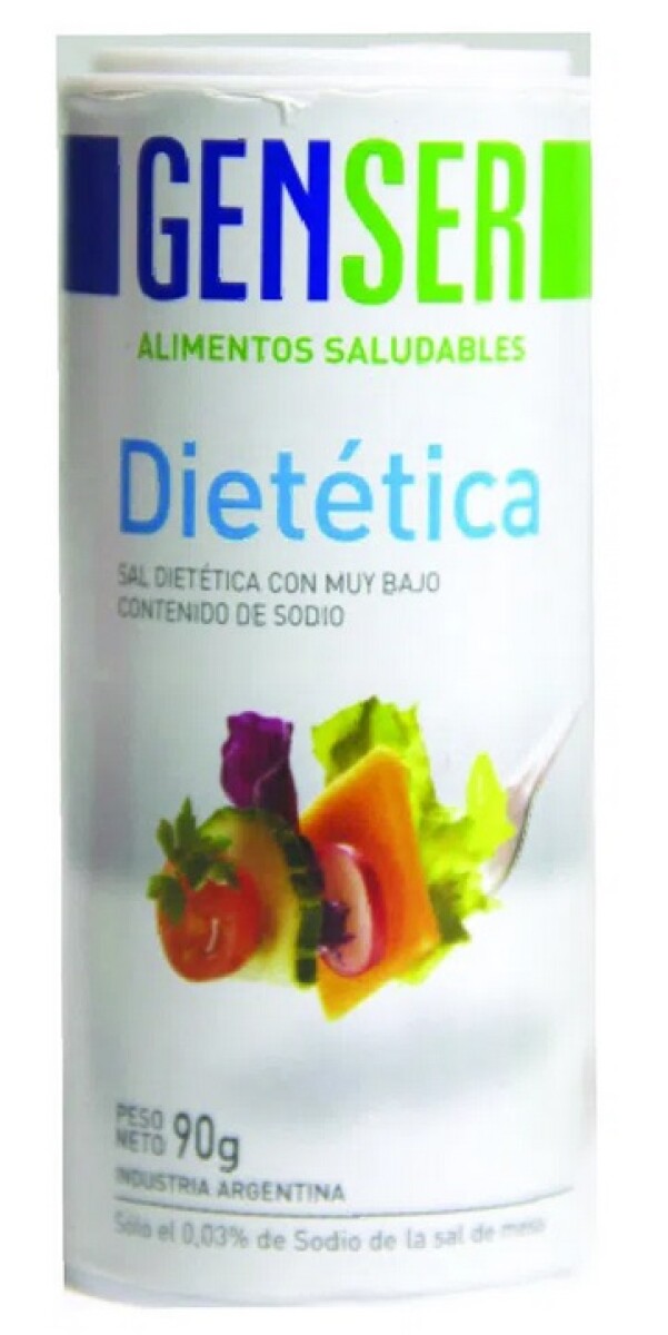 Sal Dietetica 0% Sodio Genser 90 Grs