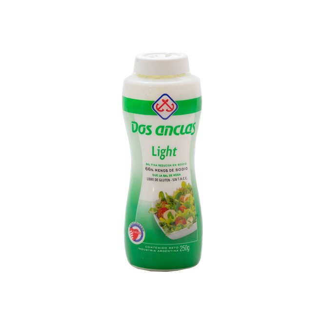 Sal Fina Light Salero Dos Anclas 250 Grs