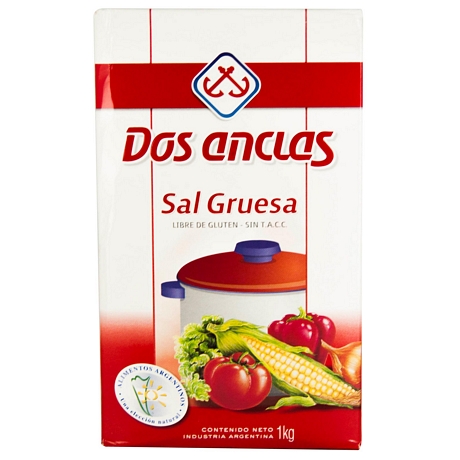 Sal Gruesa Estuche Dos Anclas 1 Kgr