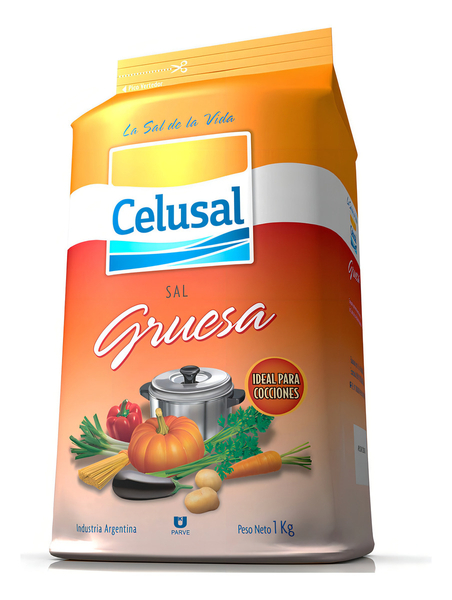 Sal Gruesa Paquete Celusal 1 Kgr