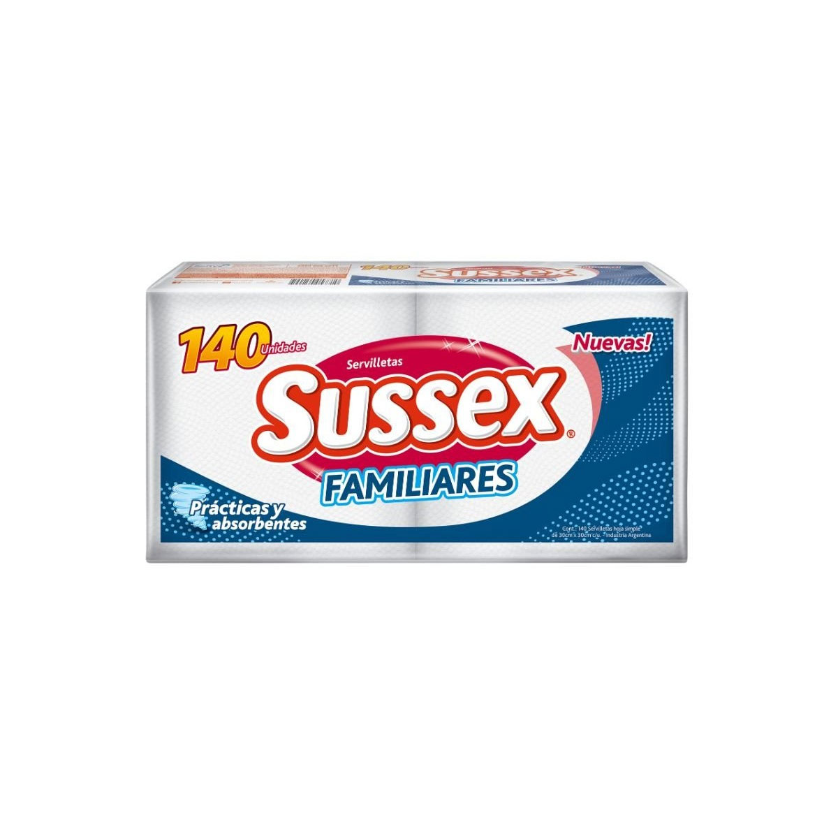 Servilletas Clasicas 30x30 Sussex 80 Un