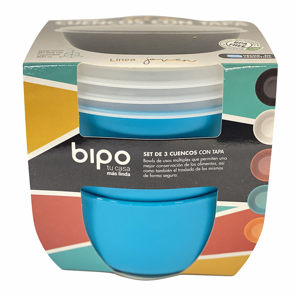 Set Jarro Plato y Cuchara Turquesa Bipo 3 Un