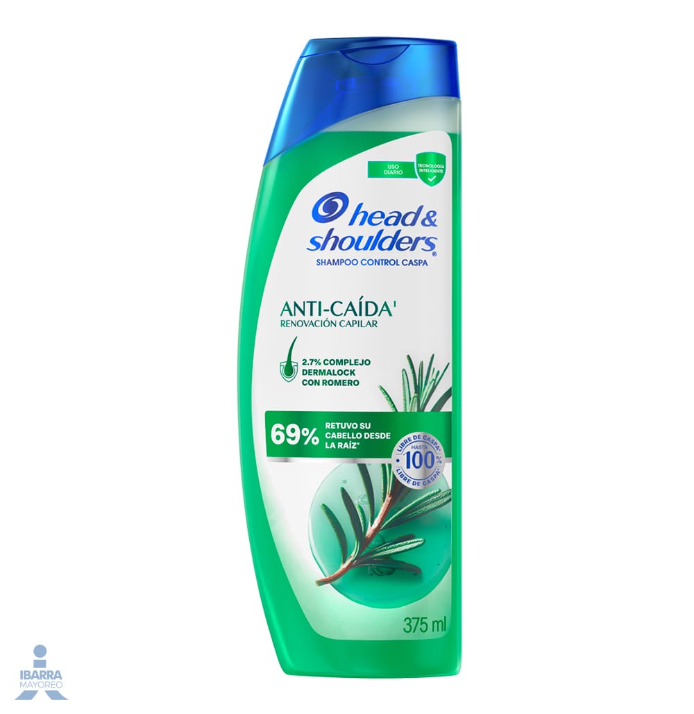 Shampoo Anti-Caida Romero Head & Shoulders 375 ml