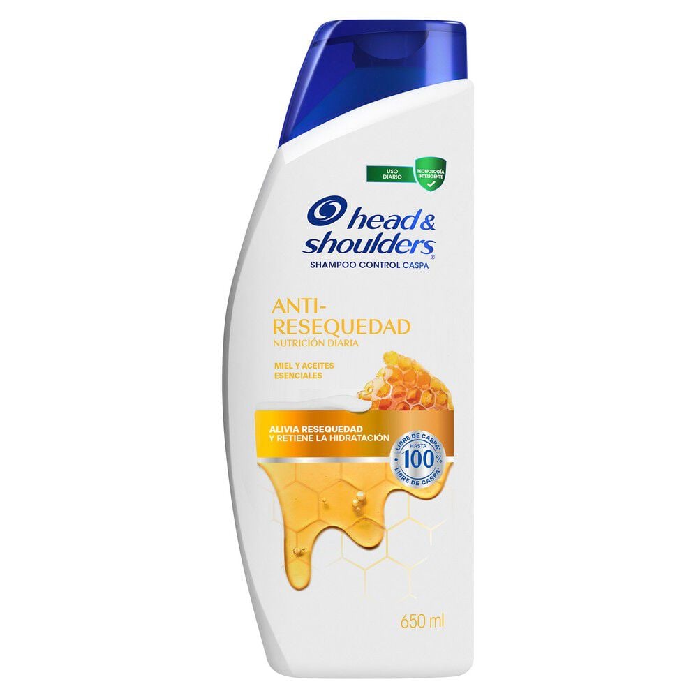 Shampoo Anti-Resequedad Miel y Aceites Head & Shoulders 180 ml