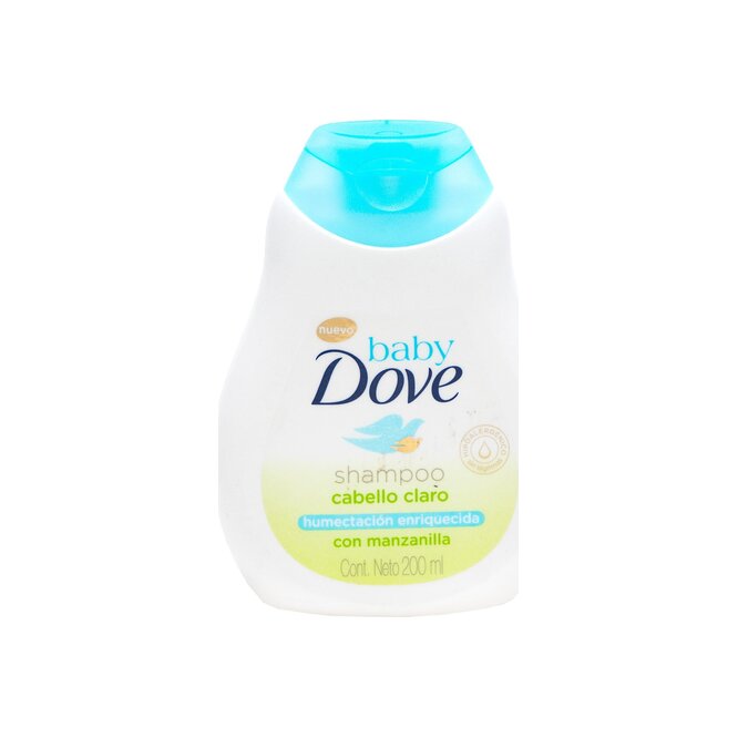 Shampoo Baby Cabello Claro C/Manzanilla Dove 200 ml
