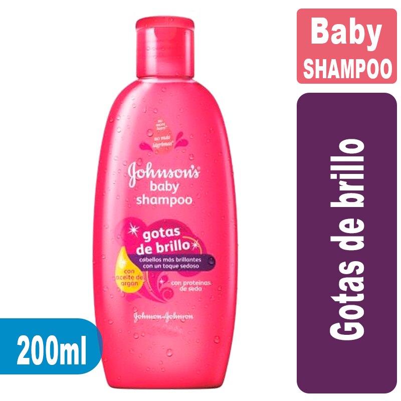 Shampoo Baby Gotas de Brillo Johnson`s 200 ml