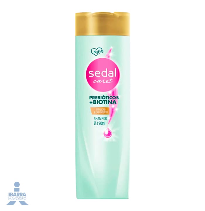 Shampoo Care+ Prebioticos +Biotina Fza. Sedal 340 ml