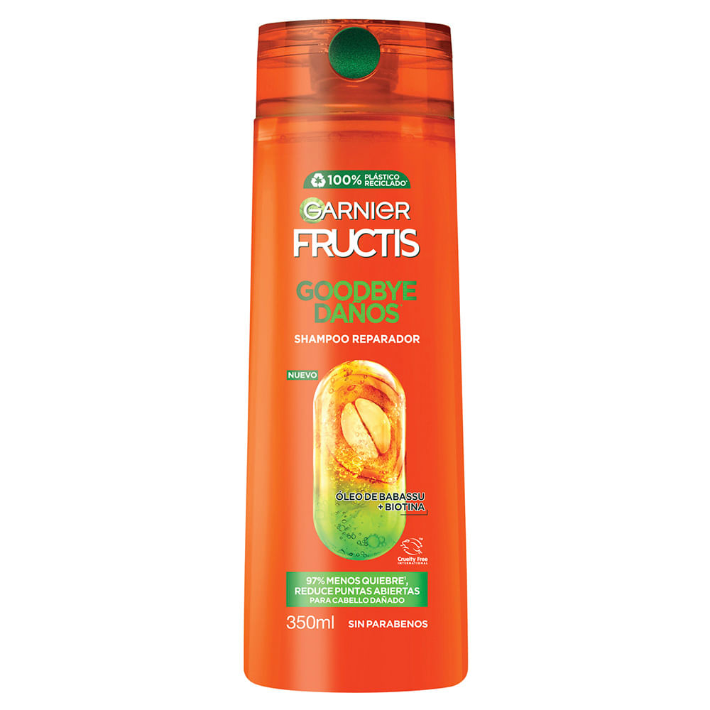 Shampoo Goodbye Daños Purificante Oil C Fructis 350 ml