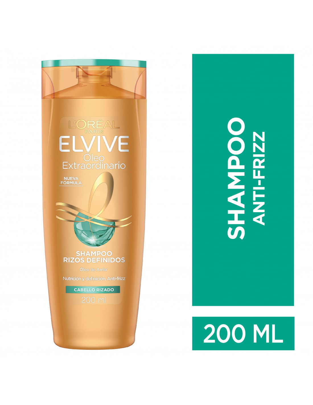 Shampoo Oleo Extraordinario Rizos Def. Elvive 200 ml
