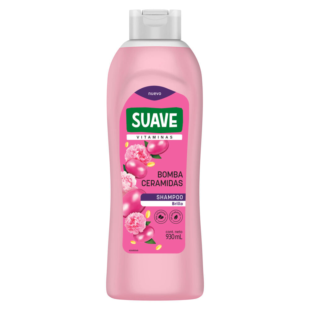 Shampoo Vitaminas Bomba Ceramidas Suave 930 ml