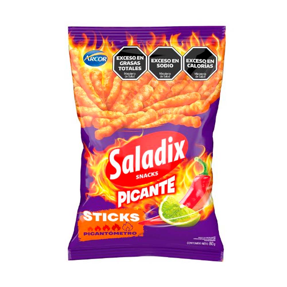 Snack Picante Molinos Ala 80 Grs